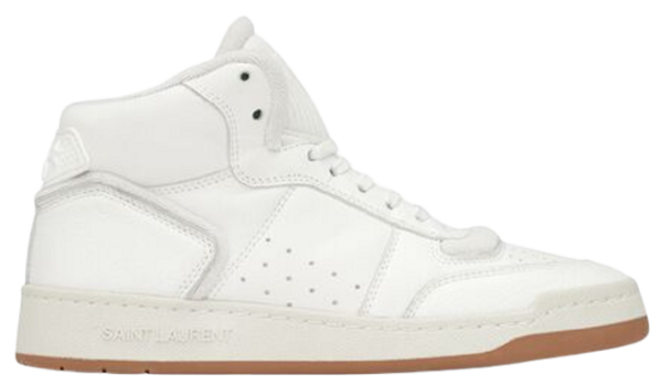 Giay Saint Laurent SL 80 Mid-top 'Blanc' 69079700N0A9018