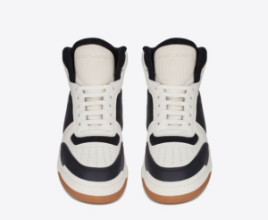 Giay Saint Laurent SL 80 Mid-top 'White Black' 69079700NI49871