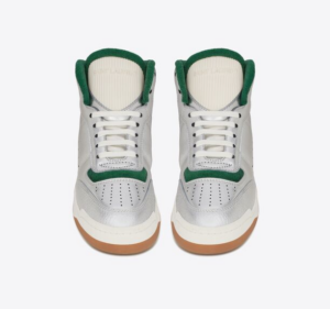 Giay Saint Laurent SL 80 Mid-top 'Silver Green' 69079708C608186
