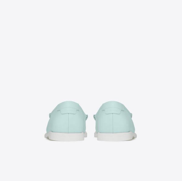Giay Saint Laurent Le Loafer Monogram 'Baby Blue' 692224AAAIH4803
