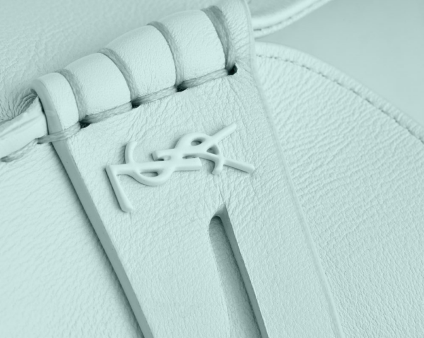 Giày Saint Laurent Le Loafer Monogram Penny Slippers 'Blue' - Ảnh 5