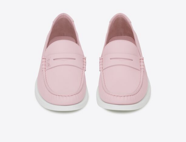 Giày Saint Laurent Le Loafer Monogram Slippers 'Pink' - Ảnh 4