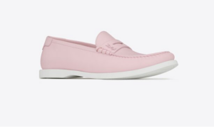 Alternative view of Giày Saint Laurent Le Loafer Monogram Slippers 'Pink'