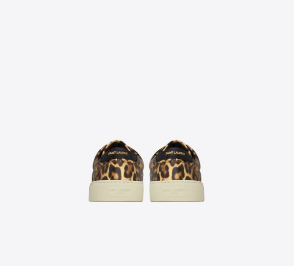 Giày Saint Laurent Venice In Shiny Print Leather 'Leopard' - Ảnh 3