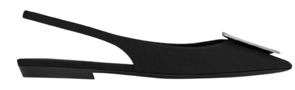 Giay Saint Laurent Maxine Slingback 'Black' 699518AAAM21000