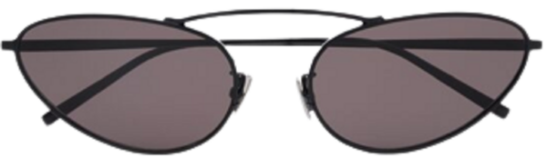 Kinh YSL SL 538 Semi 'Matt Black' 701339Y99021000