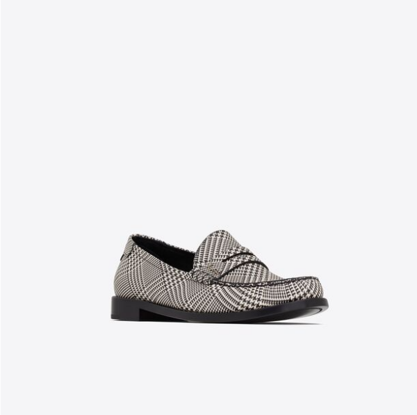 Giay Saint Laurent Le Loafer Monogram 'Black Et Noir' 711228AAASU2078