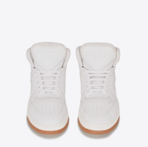 Giay Saint Laurent SL 80 Mid-top 'White' 711250AAASX9018