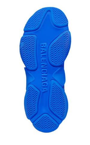 Giay Balenciaga x Adidas Triple S 'Blue White' 712764W2ZB24090