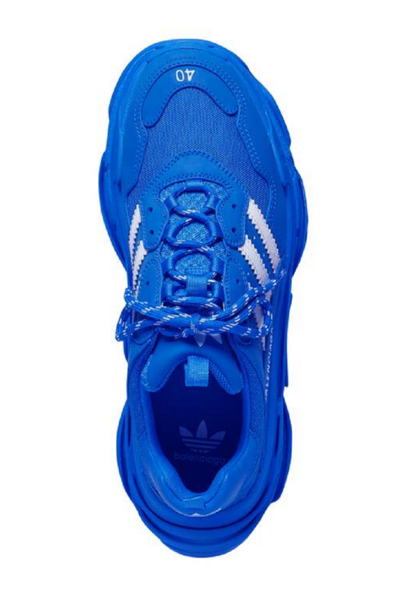 Giay Balenciaga x Adidas Triple S 'Blue White' 712764W2ZB24090