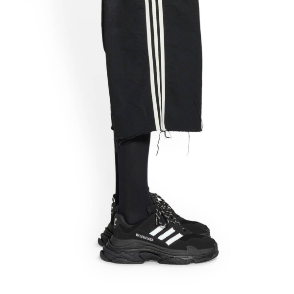 Giay Balenciaga x Adidas Triple S 'Black' 712821-W2ZB2-1090