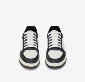 Giay Saint Laurent SL 61 Low-top 'White Dark Green' 713602AAAWR9063