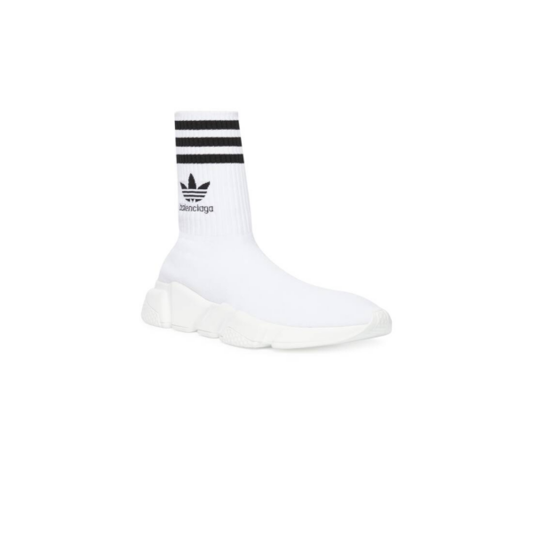 Giay Balenciaga x Adidas Speed 'White' 717591WBDV19010