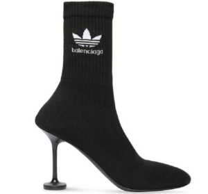 Giay Adidas Balenciaga Sock 90mm Bootie 'Black' 722298W2LM11090