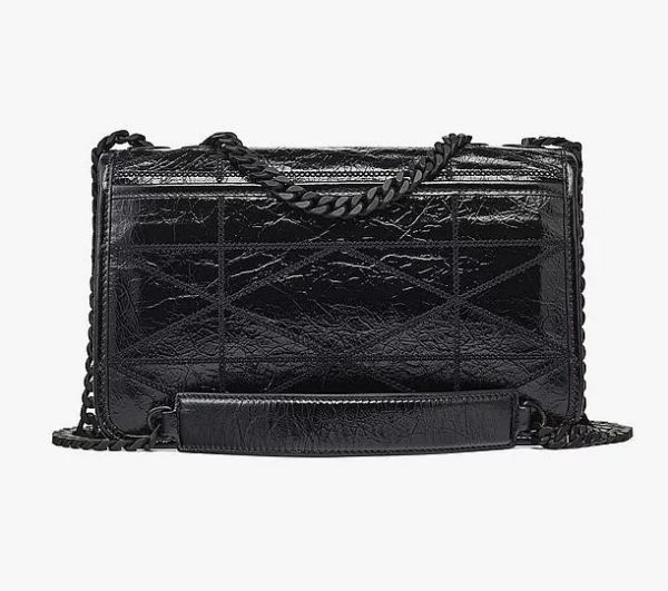 Túi MCM Mena Quilted Shoulder Bag in Crushed Leather MWSCSLM03BK001 - Ảnh 2