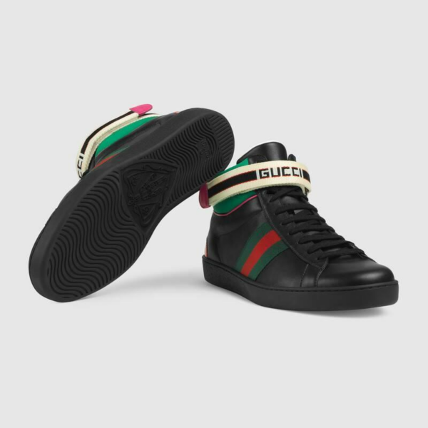 Giày Gucci Stripe Ace High Top 523472-0FIW0-1079 - Ảnh 5