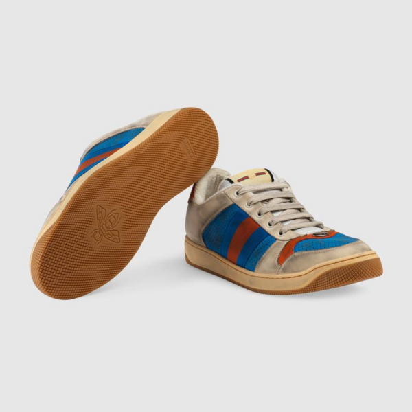 Giày Gucci Screener 'Blue White' 546163-0YI20-9581 - Ảnh 5
