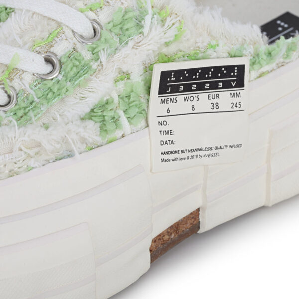 Giay xVESSEL G.O.P. Slip On 'Grass Tweed'