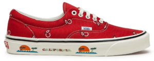 Giày Vans OG Era LX "Paisley" Unisex Zapatos Rojas VN0A4BVAXE51