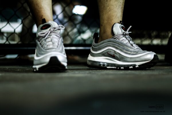 Giày Golf Nike Air Max 97 Golf 'Silver Bullet' CI7538-001 - Ảnh 3