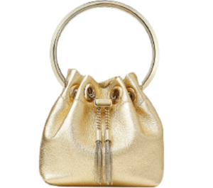 Túi Jimmy Choo Micro Bon Bon 'Gold' MICROBONBONMNAOO0022
