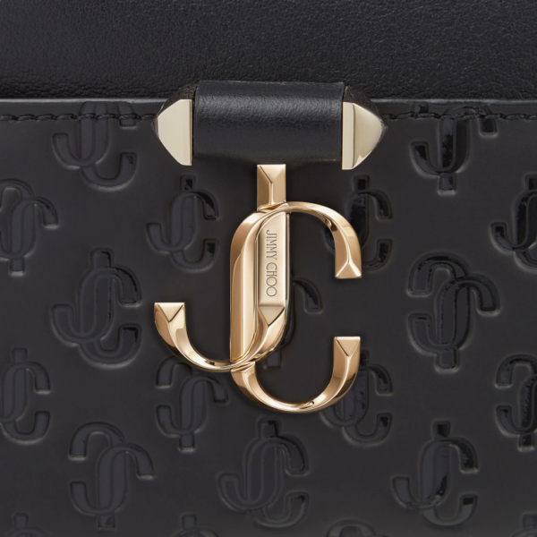 Túi Jimmy Choo Micro Hale 'Black' MICROHALEKZZ001463 - Ảnh 3