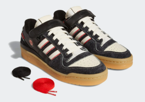 Alternative view of Giày Adidas Midwest Kids x Forum Low 'Black Gum' GW0035