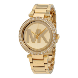 Michael Kors Women's Parker Gold Tone Watch MK5784