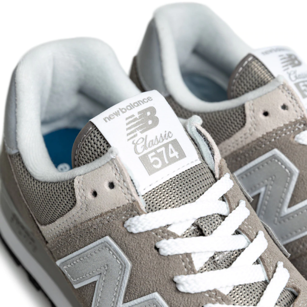 Giày New Balance 574 'Grey White' ML574EVG - Ảnh 6