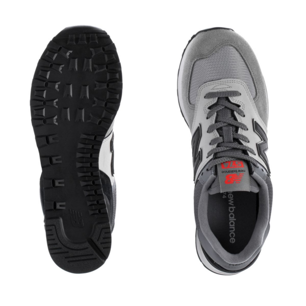 Giày New Balance 574 'Grey Black' ML574JHV - Ảnh 3