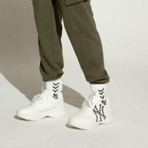 Giay MLB BigBall Chunky Mono NY 'White' 3ASHCM01N-50WHS