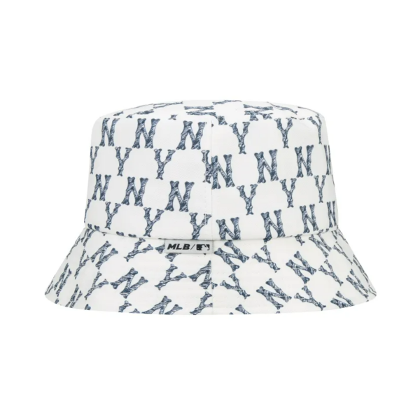 Mũ MLB Monogram Crayon Bucket Hat NY Yankees 32CP30111-50I - Ảnh 3