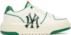 Giày MLB Chunky Liner New York Yankees White Green 3ASXCA12N-50GNS