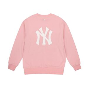 Alternative view of Áo MLB Sweater NY Back Big Logo Pink 31MTR1941-50P