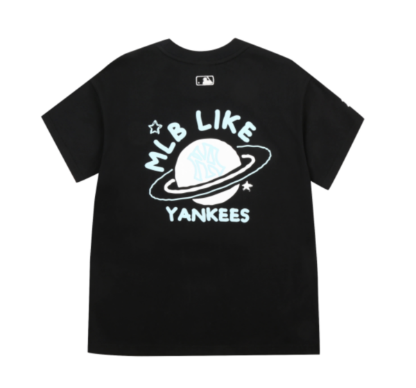 Áo MLB Like Galaxy Yankees Black 31TSP3131-50L - Ảnh 2