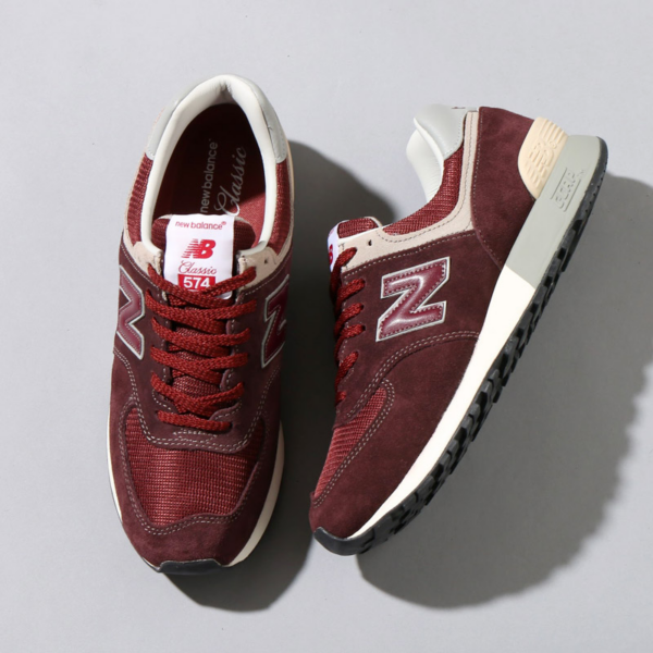 Giày New Balance 574 'Burgundy' MLP574CW - Ảnh 4