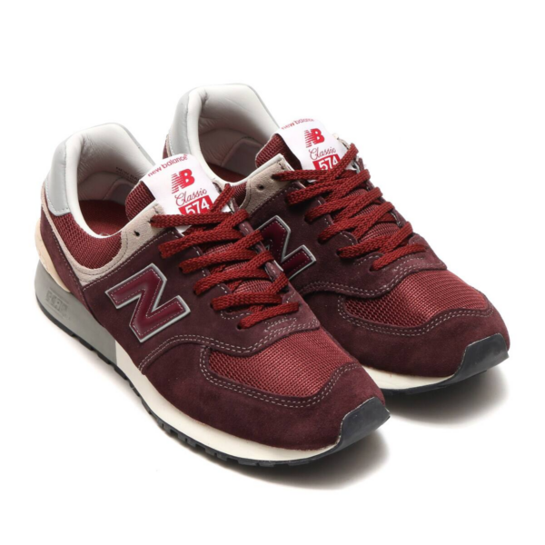 Giày New Balance 574 'Burgundy' MLP574CW - Ảnh 5