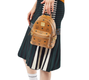 Alternative view of Balo MCM Stark Backpack Visetos Cognac MMK6SVE92CO001