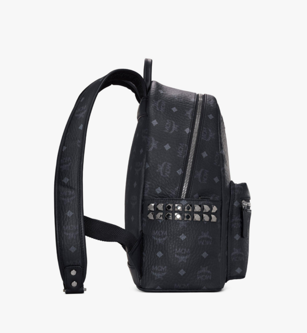 Balo MCM Stark Studs Backpack Black Visetos MMKAAVE32BK001 - Ảnh 3