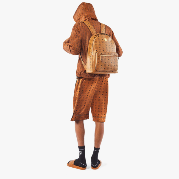 Balo MCM Stark Backpack Visetos cognac MMKAAVE07CO001 - Ảnh 5