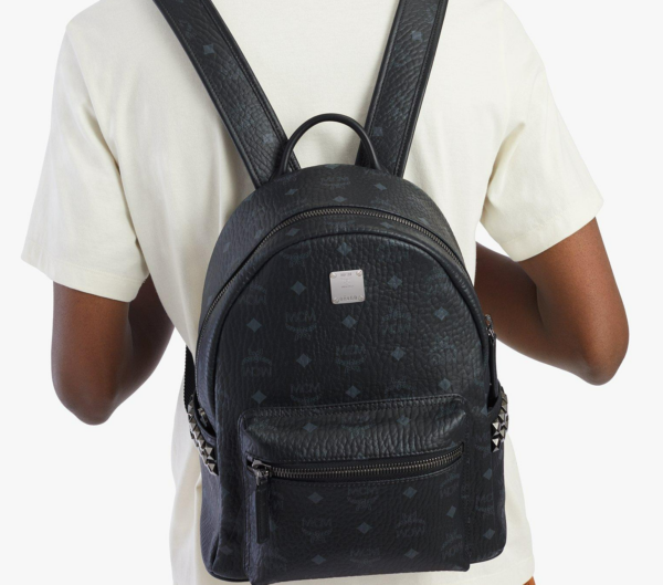 Túi MCM Stark Side Studs Backpack In Visetos MMKAAVE15BK001 - Ảnh 5