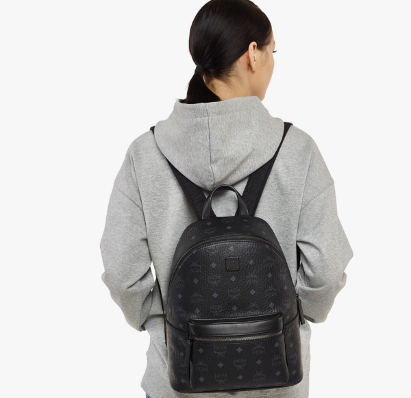 Túi MCM Stark Backpack in Visetos MMKCSVE02BK001 - Ảnh 4
