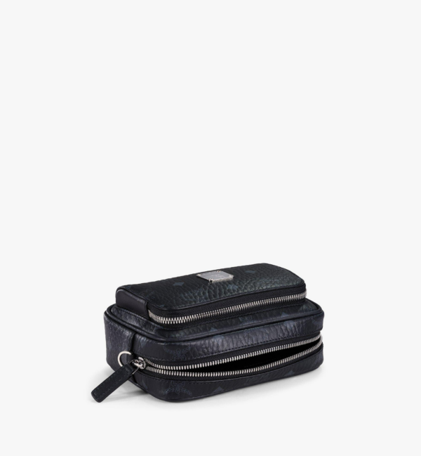 Túi MCM Klassik Crossbody in Visetos MMRAAKC03BK001 - Ảnh 8