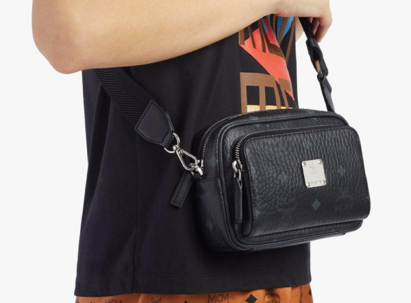 Túi MCM Klassik Crossbody in Visetos MMRAAKC03BK001 - Ảnh 3