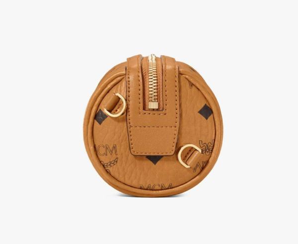 Túi MCM Klassik Barrel Crossbody 'Visetos Cognac' MMRAAKC16CO001 - Ảnh 4