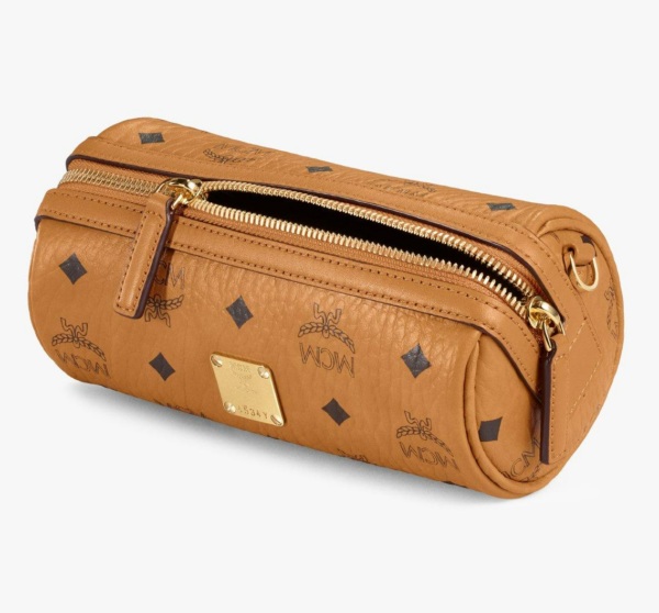Túi MCM Klassik Barrel Crossbody 'Visetos Cognac' MMRAAKC16CO001 - Ảnh 5