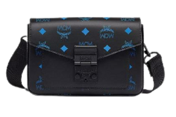 Túi MCM Millie Crossbody Splash Logo 'Black Blue' MMRBASX05H9001