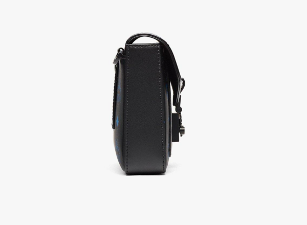 Túi MCM Millie Crossbody Splash Logo 'Black Blue' MMRBASX05H9001 - Ảnh 4