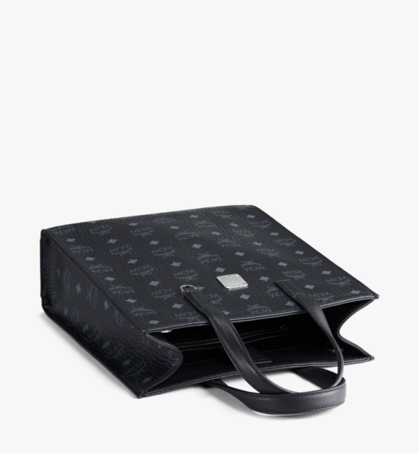 Túi MCM Klassik Tote Visetos Black MMTAAKC06BK001 - Ảnh 3