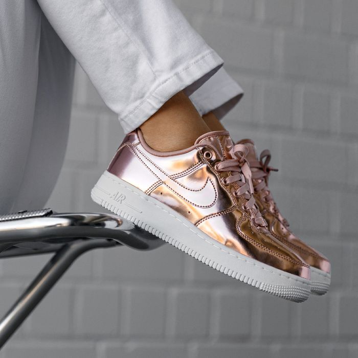 Giày Nike Wmns Air Force 1 SP 'Metallic Rose Gold' CQ6566-900 - Ảnh 4